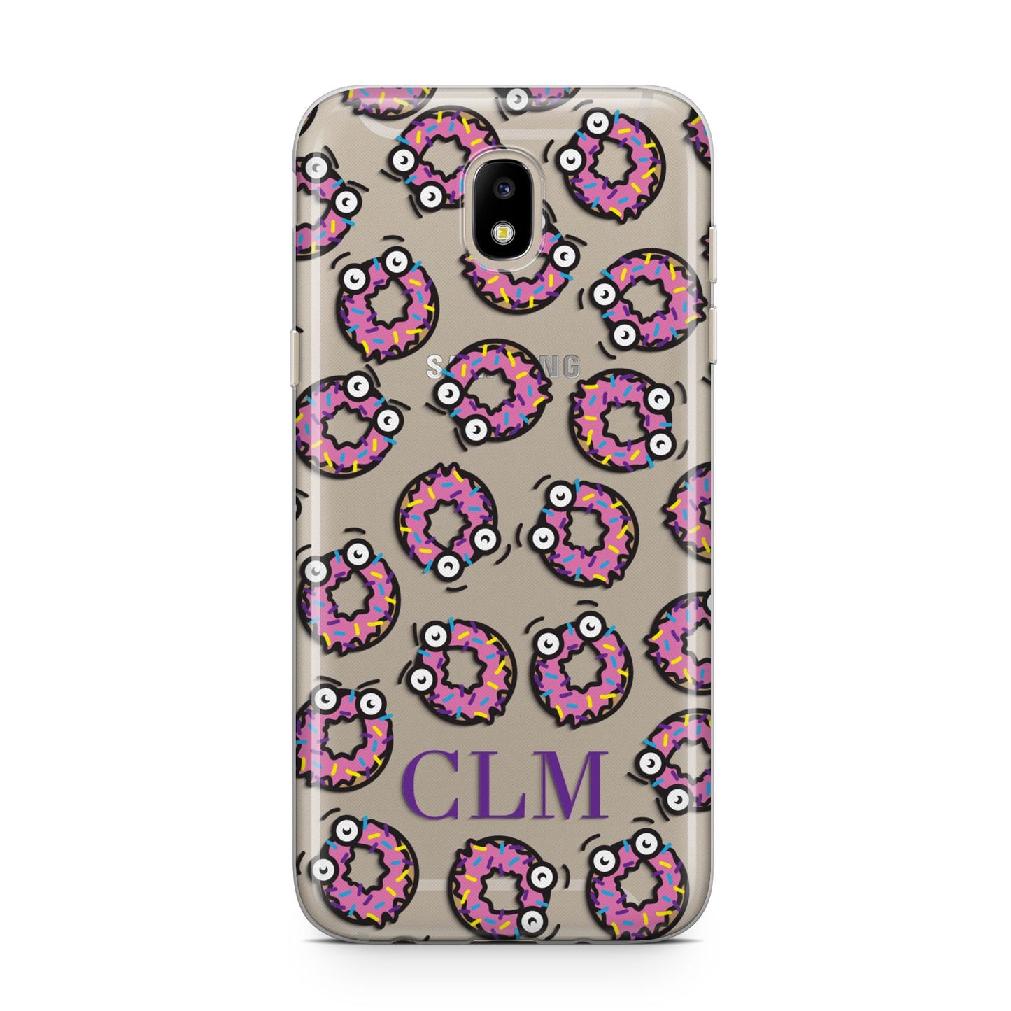 Personalised Donut Initials Samsung J5 2017 Case