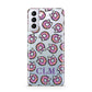 Personalised Donut Initials Samsung S21 Plus Phone Case