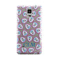 Personalised Donut Police Initials Samsung Galaxy Note 4 Case