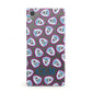 Personalised Donut Police Initials Sony Xperia Case