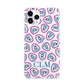 Personalised Donut Police Initials iPhone 11 Pro 3D Snap Case