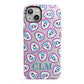 Personalised Donut Police Initials iPhone 13 Full Wrap 3D Tough Case
