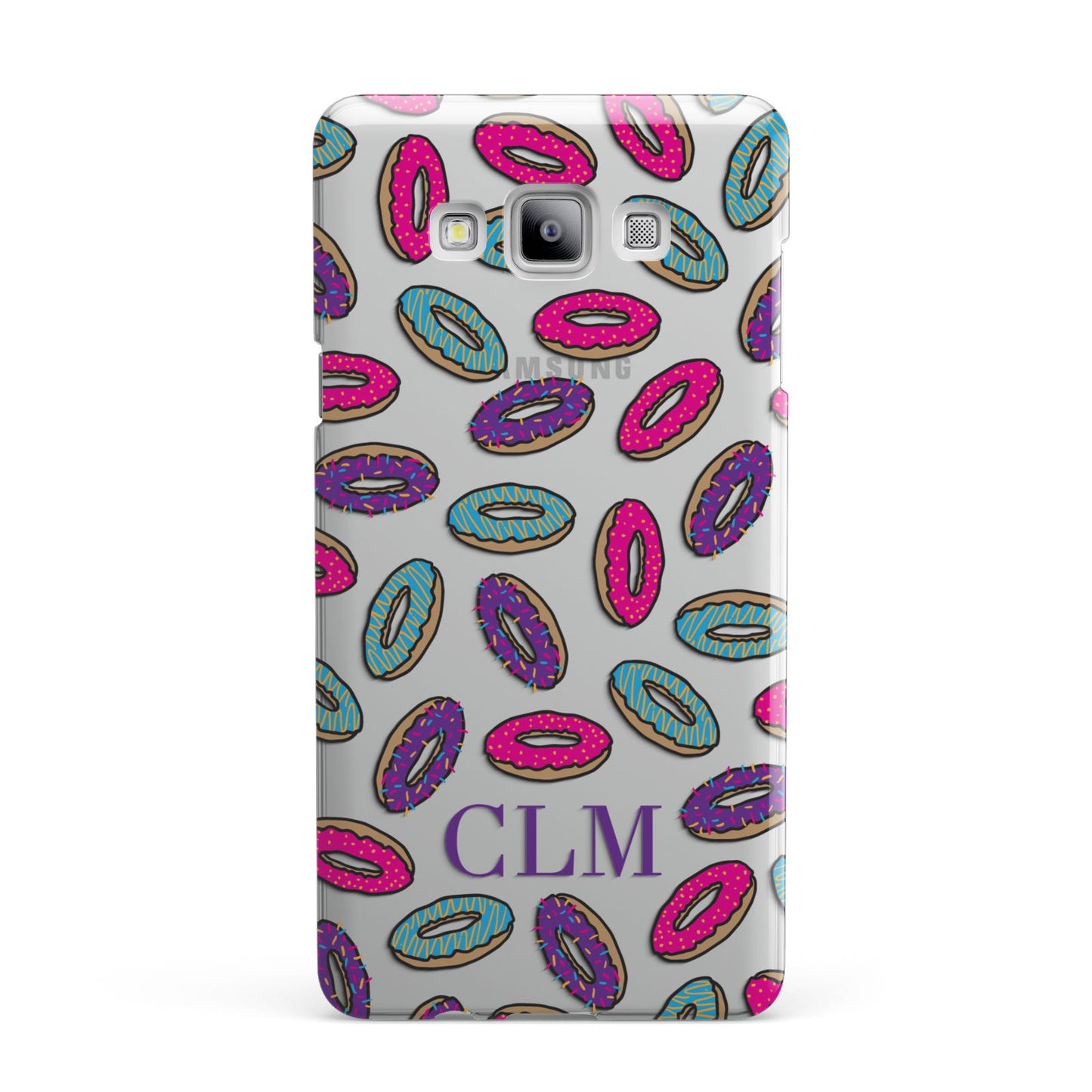 Personalised Donuts Initials Samsung Galaxy A7 2015 Case