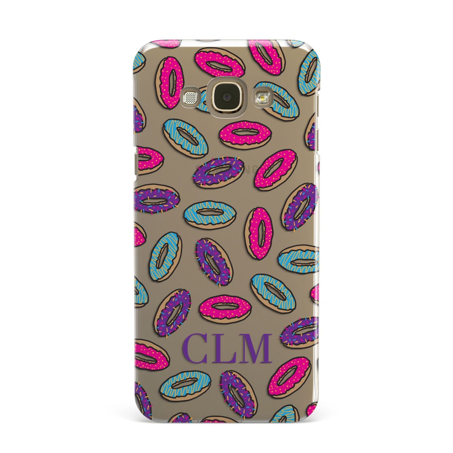 Personalised Donuts Initials Samsung Galaxy A8 Case