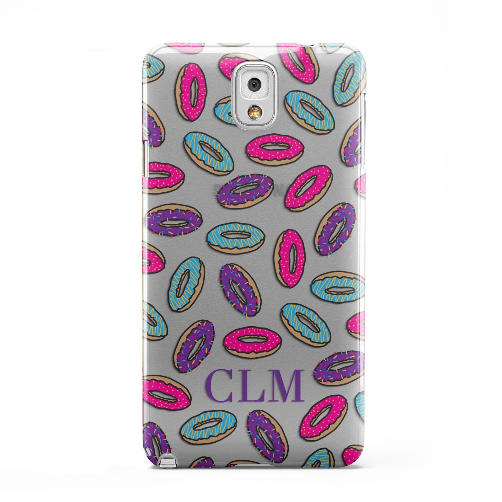 Personalised Donuts Initials Samsung Galaxy Note 3 Case
