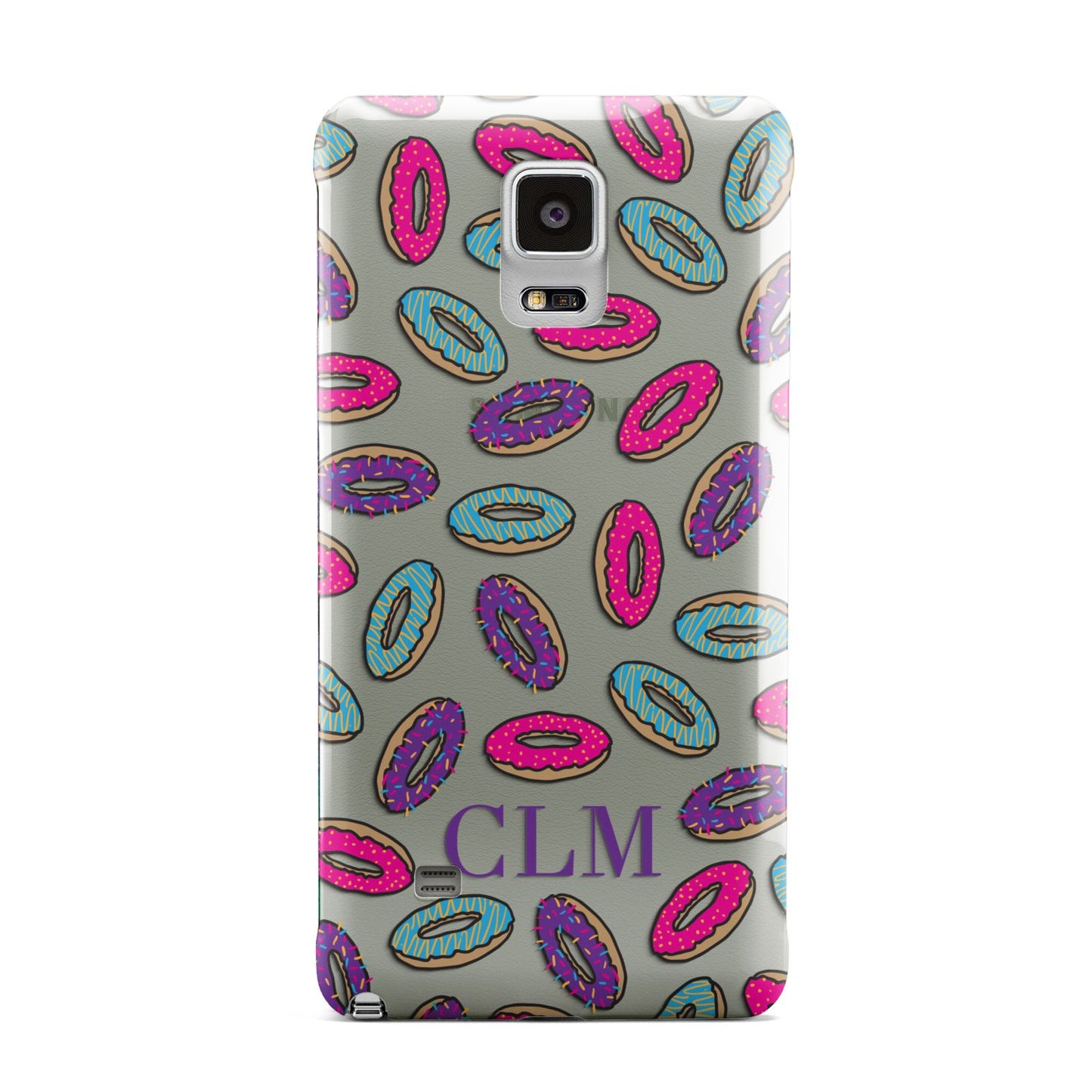 Personalised Donuts Initials Samsung Galaxy Note 4 Case