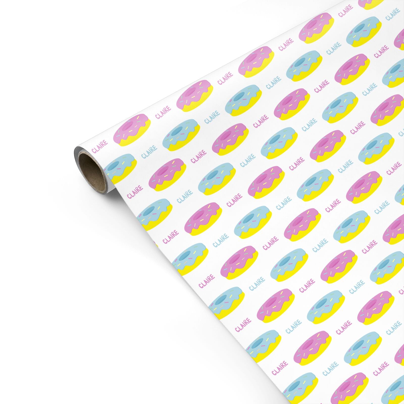 Personalised Donuts Personalised Gift Wrap