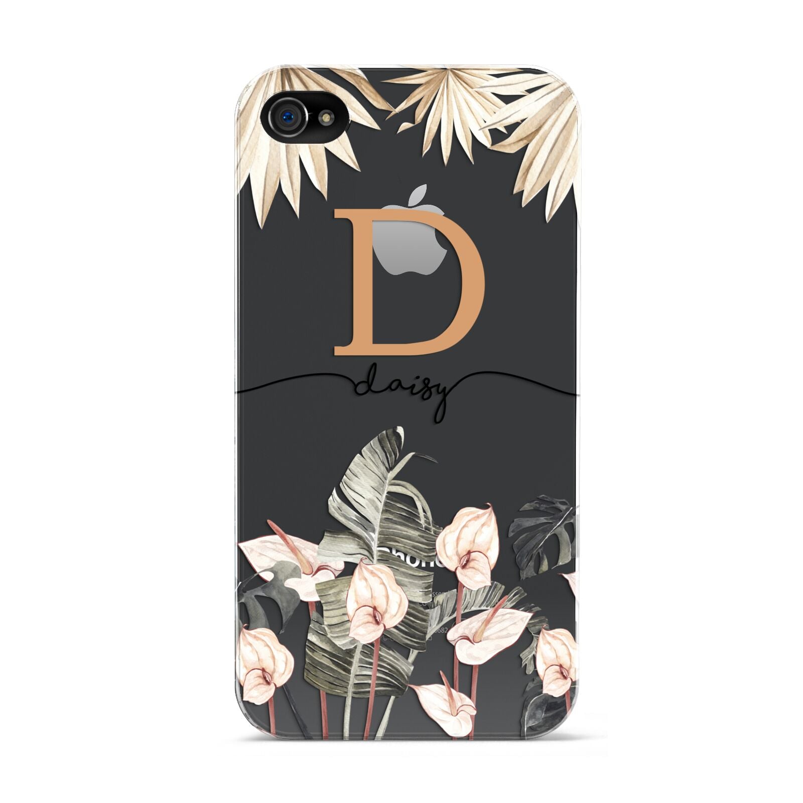 Personalised Dried Flowers Apple iPhone 4s Case