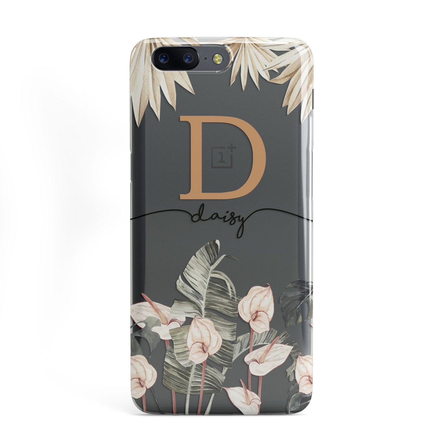 Personalised Dried Flowers OnePlus Case
