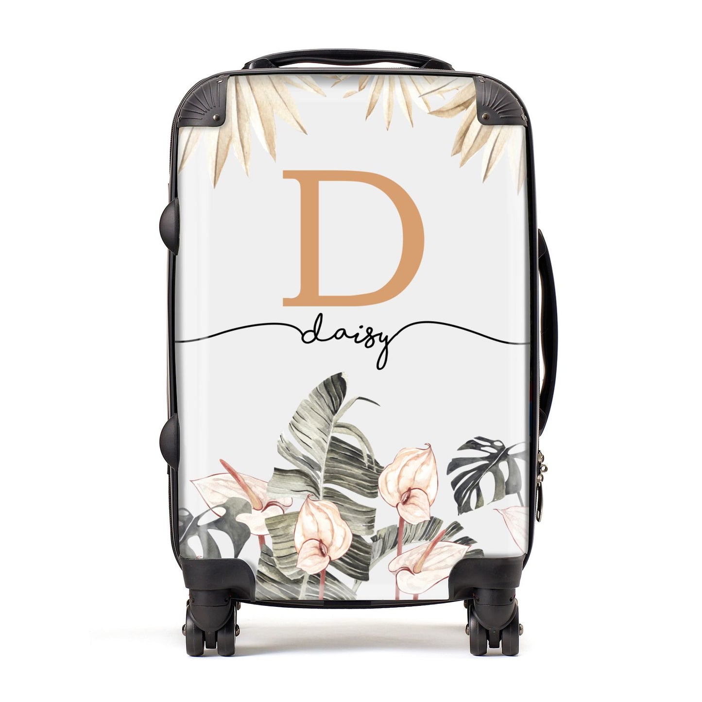 Personalised Dried Flowers Suitcase