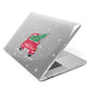 Personalised Driving Home For Christmas Apple MacBook Case Side View