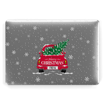 Personalised Driving Home For Christmas Apple MacBook Case