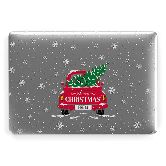 Personalised Driving Home For Christmas Apple MacBook Case