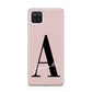 Personalised Dusty Pink Initial Samsung M12 Case