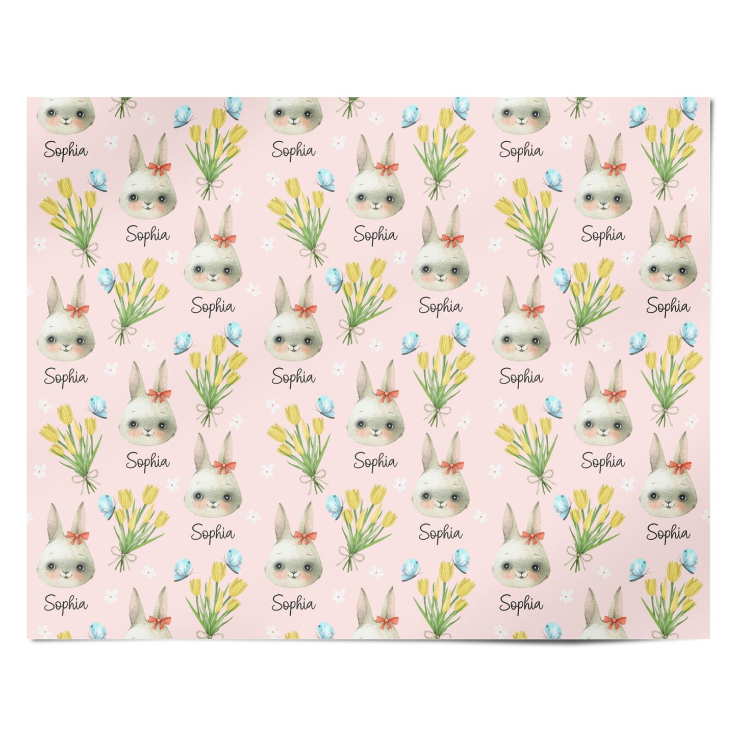 Personalised Easter Personalised Wrapping Paper Alternative