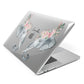 Personalised Elephant Apple MacBook Case Side View