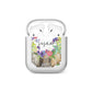 Personalised Elephant Floral AirPods Case