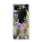 Personalised Elephant Floral Huawei Enjoy 20 Phone Case