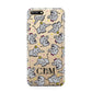 Personalised Elephant Initials Clear Huawei Y6 2018