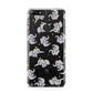 Personalised Elephant Initials Clear Huawei Y7 2018