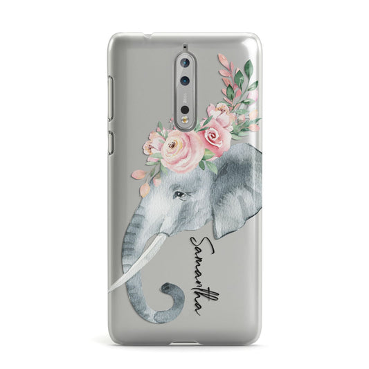 Personalised Elephant Nokia Case