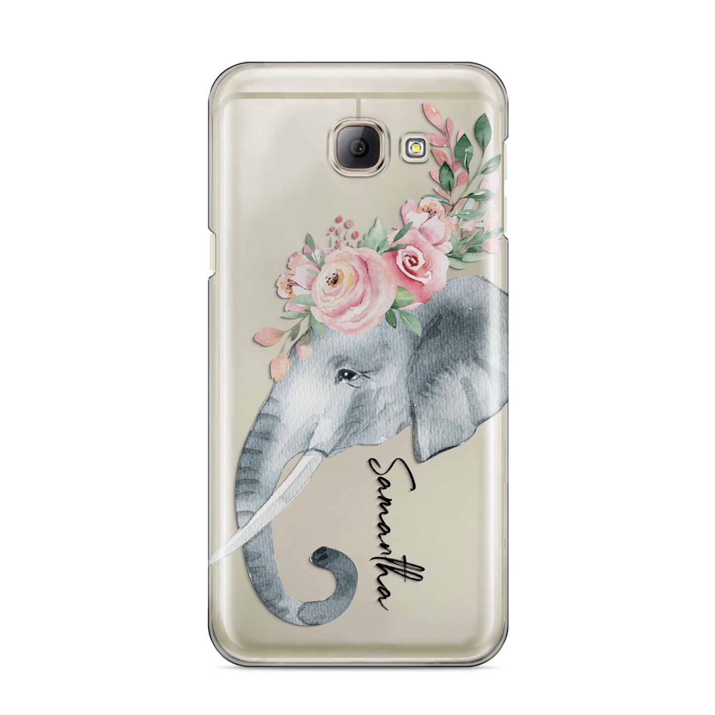 Personalised Elephant Samsung Galaxy A8 2016 Case