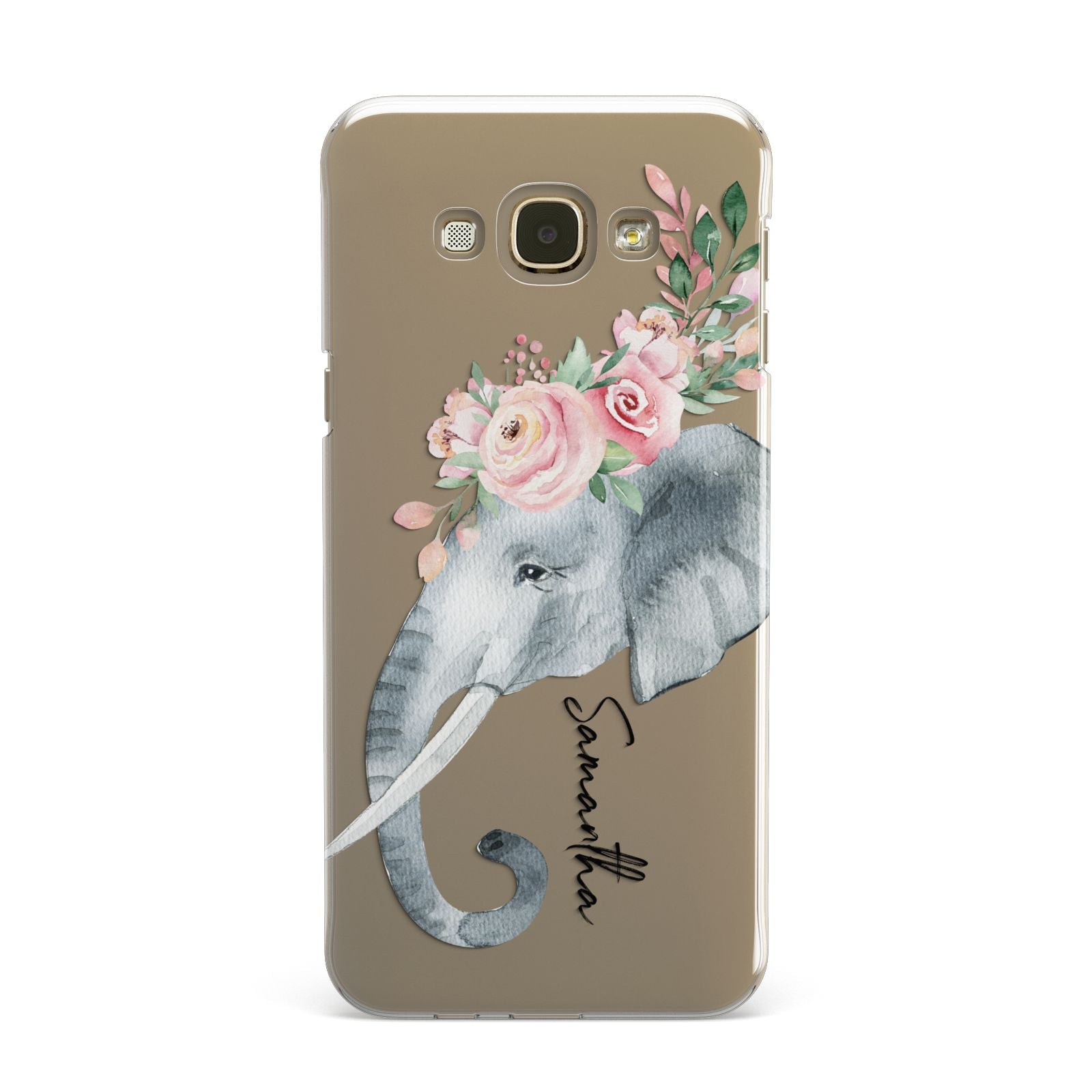 Personalised Elephant Samsung Galaxy A8 Case