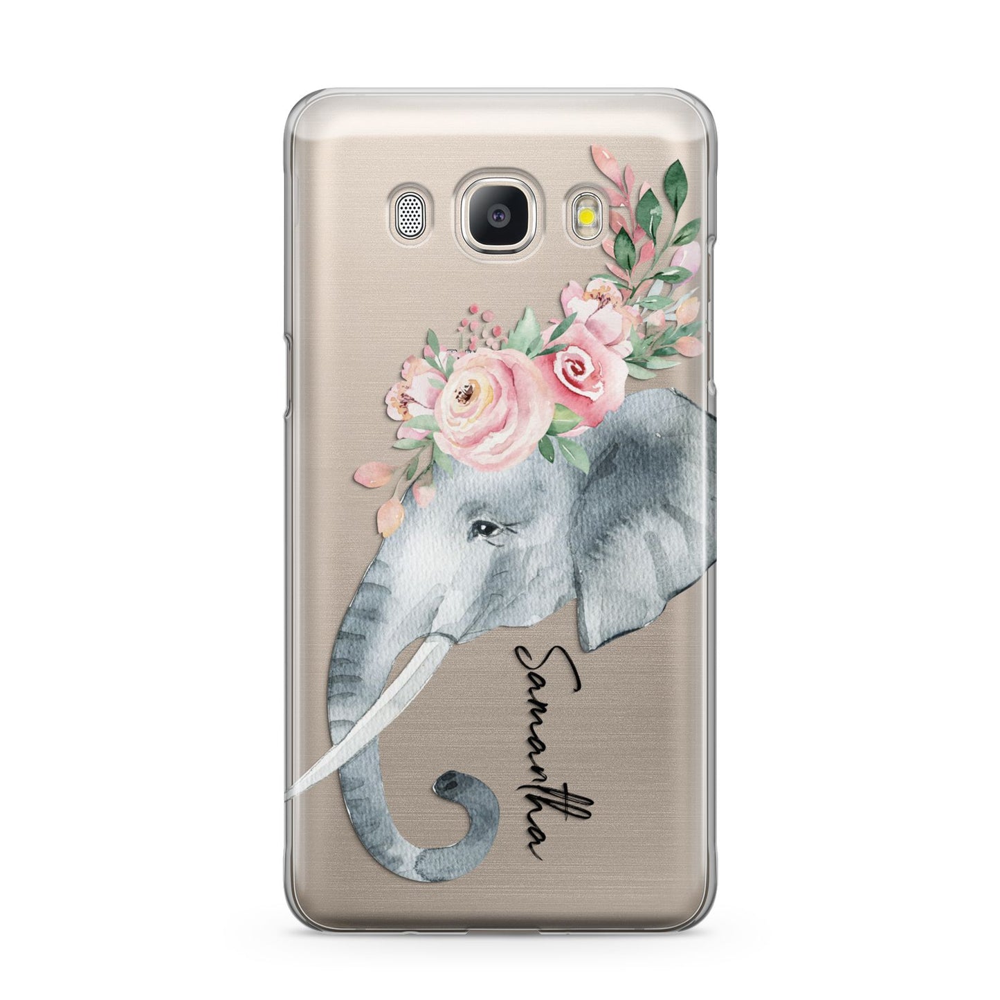 Personalised Elephant Samsung Galaxy J5 2016 Case