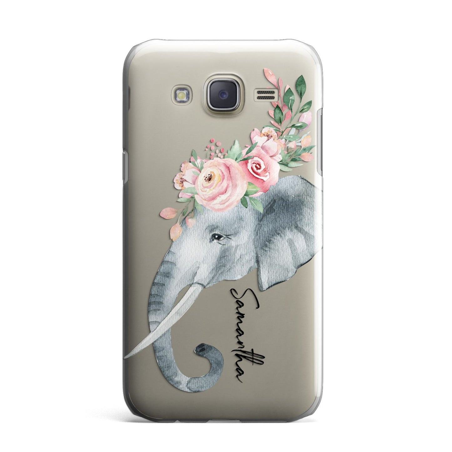 Personalised Elephant Samsung Galaxy J7 Case