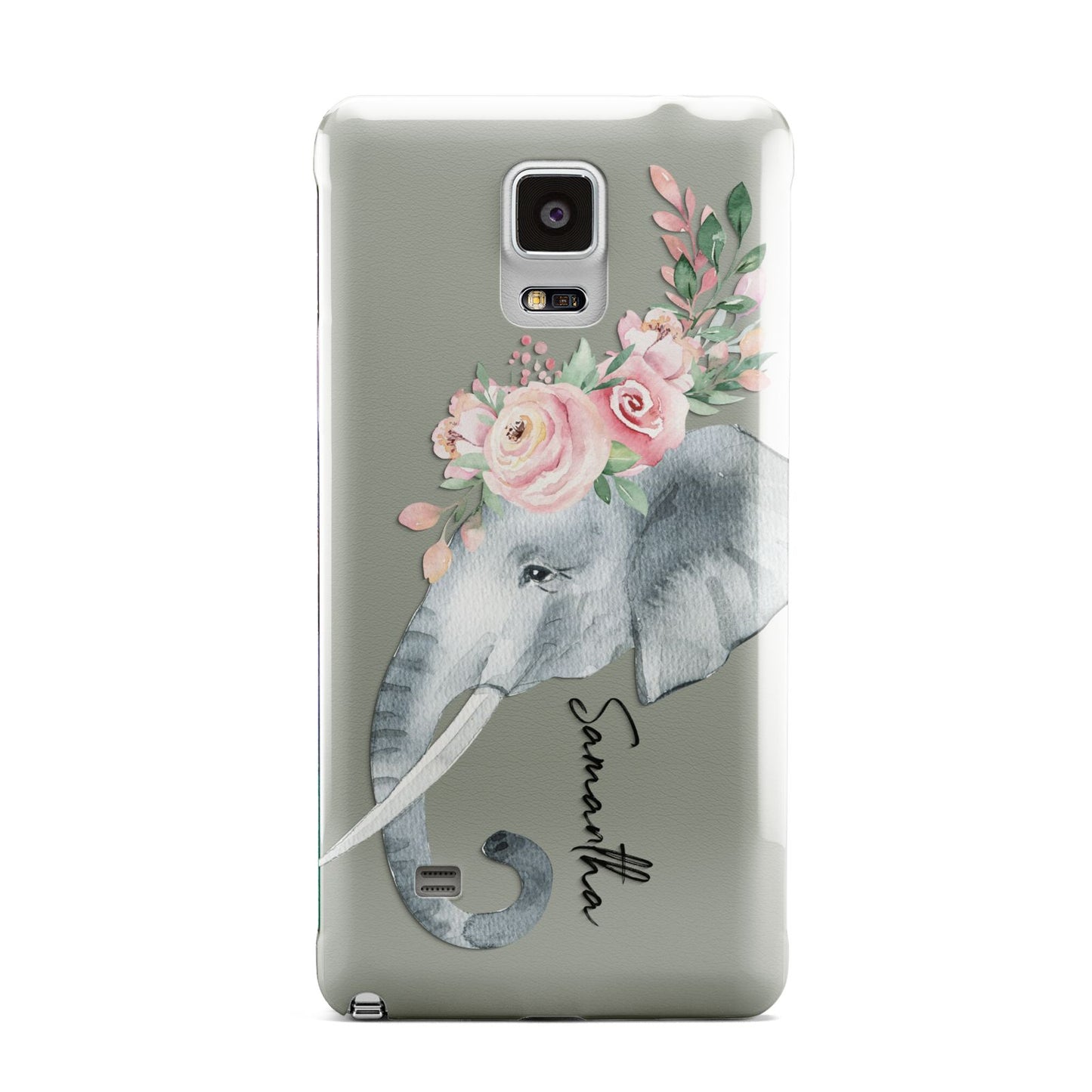 Personalised Elephant Samsung Galaxy Note 4 Case