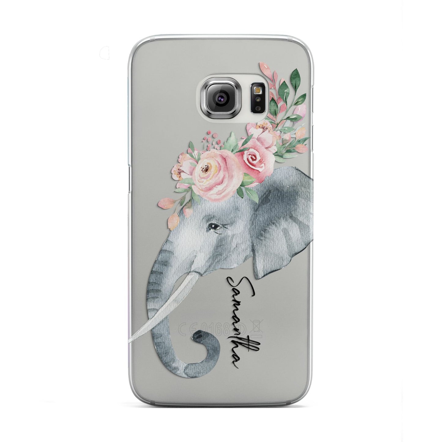 Personalised Elephant Samsung Galaxy S6 Edge Case