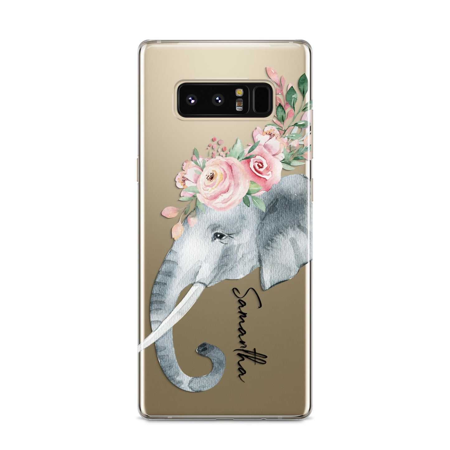 Personalised Elephant Samsung Galaxy S8 Case