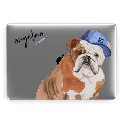 Personalised English Bulldog Apple MacBook Case