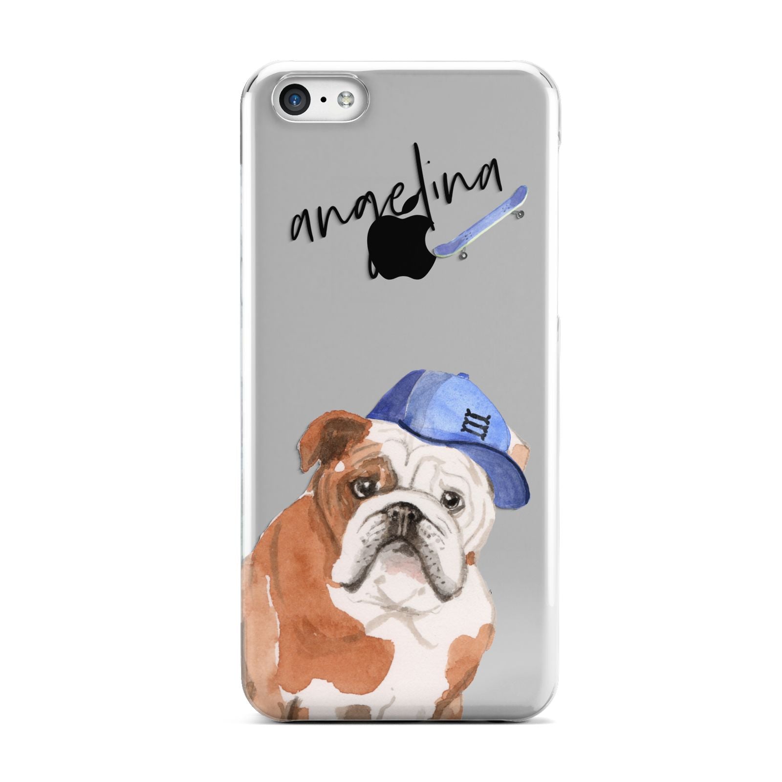 Personalised English Bulldog Apple iPhone 5c Case