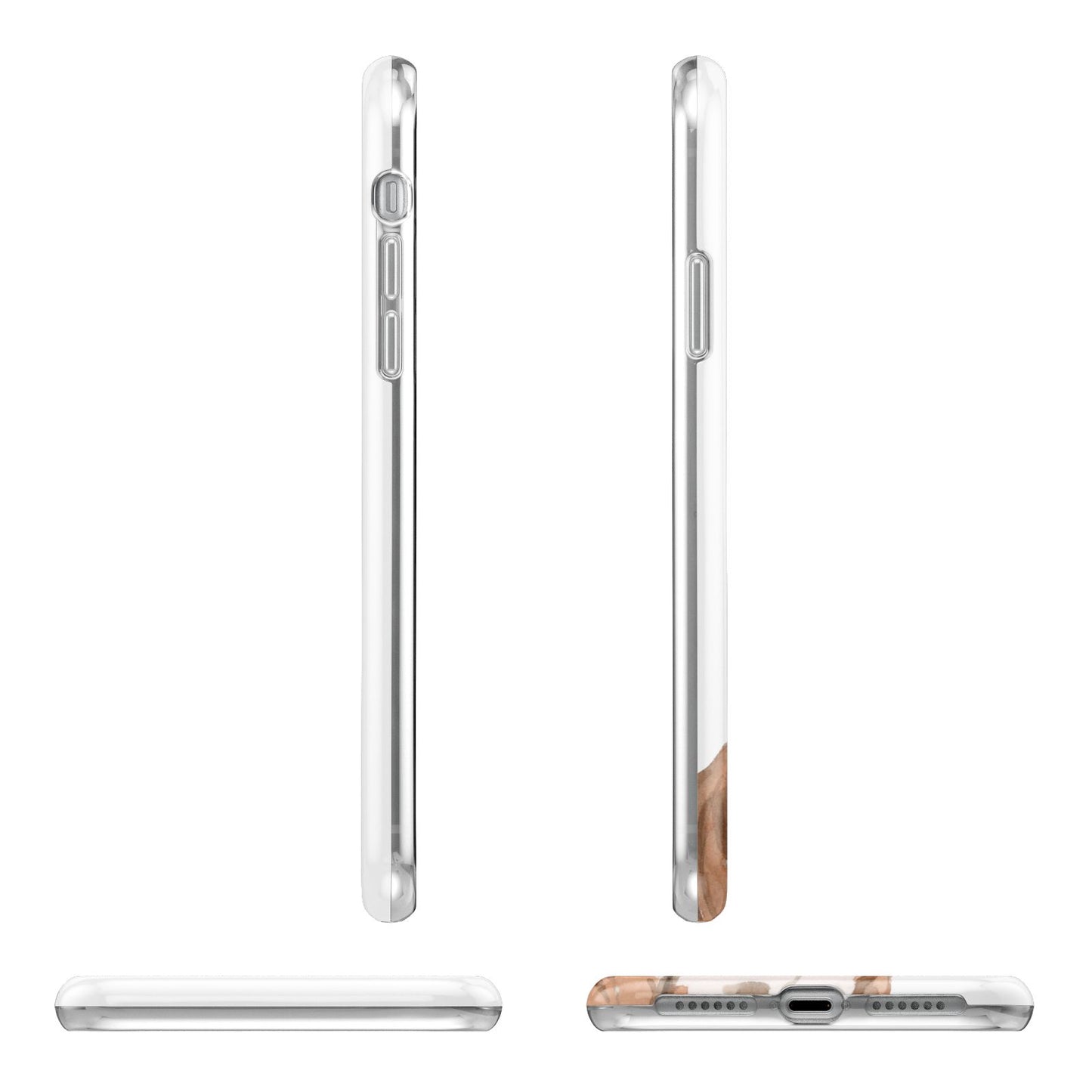 Personalised English Bulldog iPhone 11 Pro 3D Tough Case Angle Images