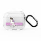 Personalised English Pointer AirPods Clear Case 3rd Gen