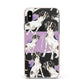 Personalised English Pointer Apple iPhone Xs Max Impact Case Pink Edge on Black Phone