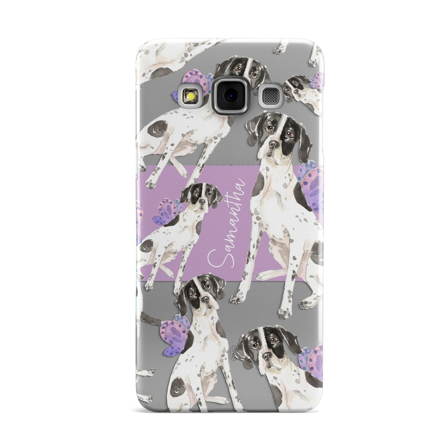 Personalised English Pointer Samsung Galaxy A3 Case