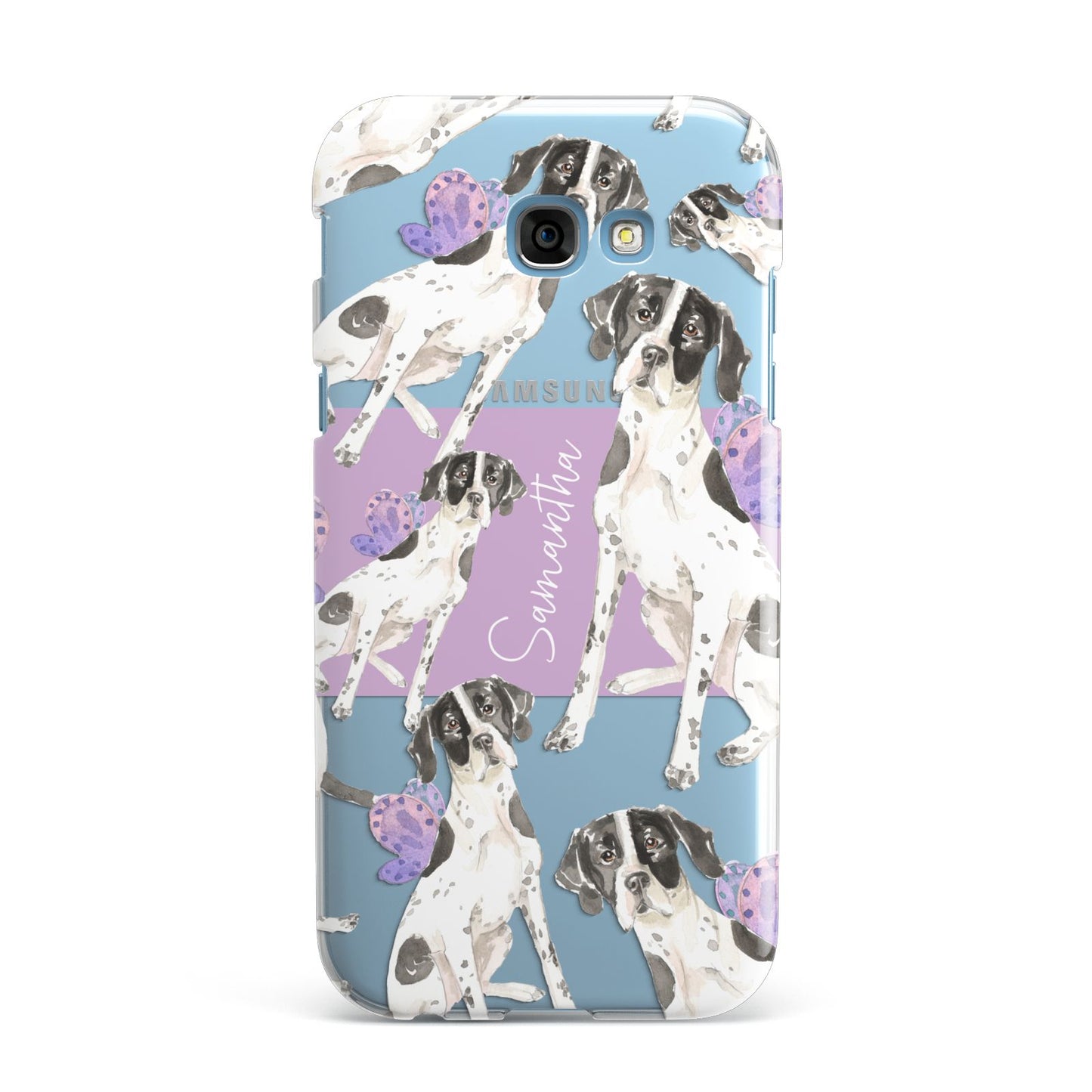 Personalised English Pointer Samsung Galaxy A7 2017 Case