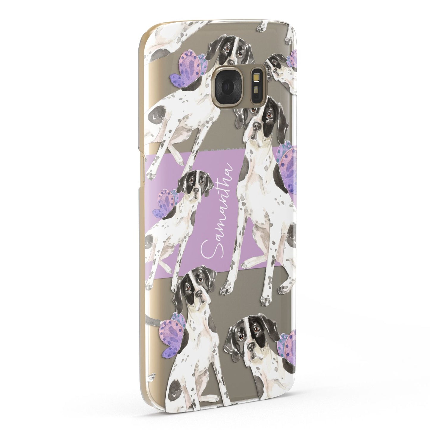 Personalised English Pointer Samsung Galaxy Case Fourty Five Degrees