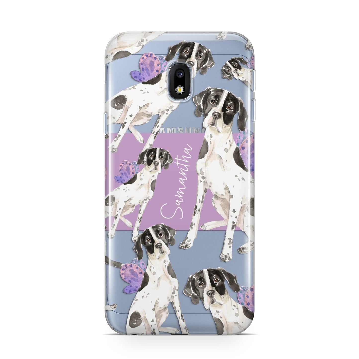 Personalised English Pointer Samsung Galaxy J3 2017 Case