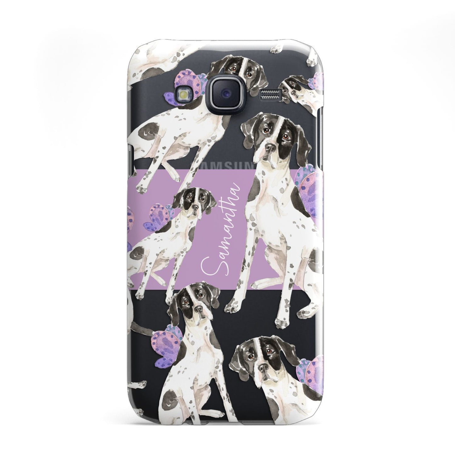Personalised English Pointer Samsung Galaxy J5 Case