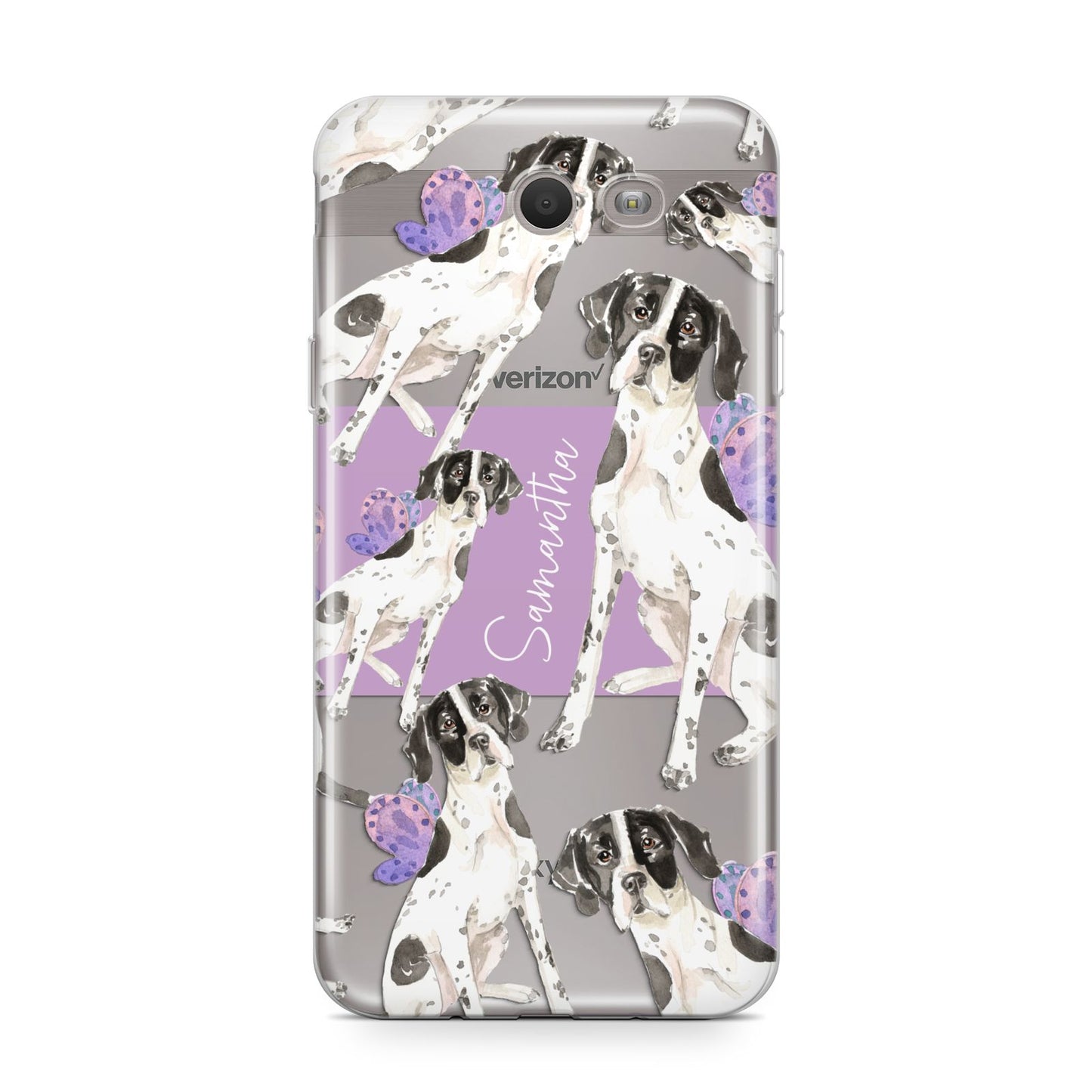 Personalised English Pointer Samsung Galaxy J7 2017 Case
