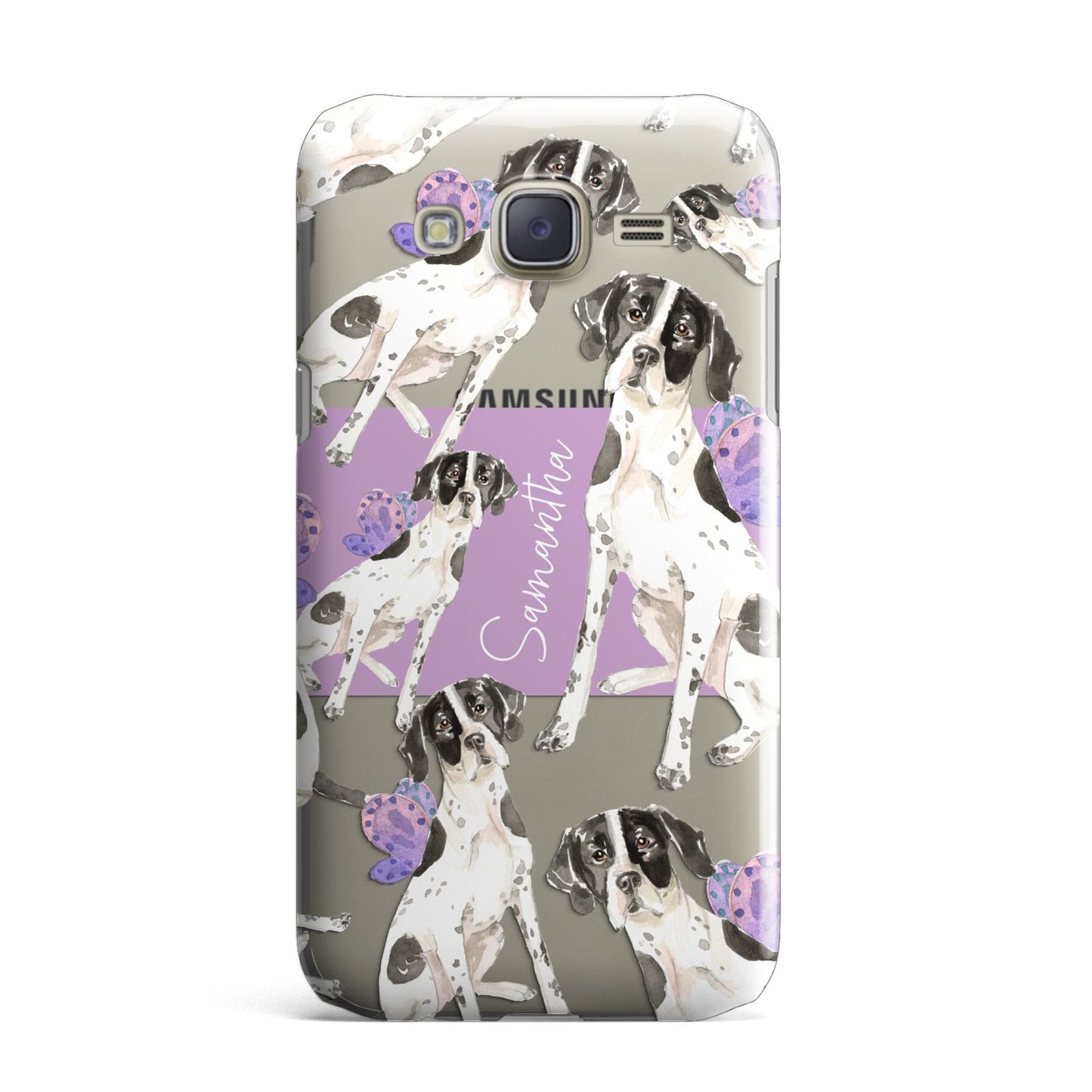 Personalised English Pointer Samsung Galaxy J7 Case