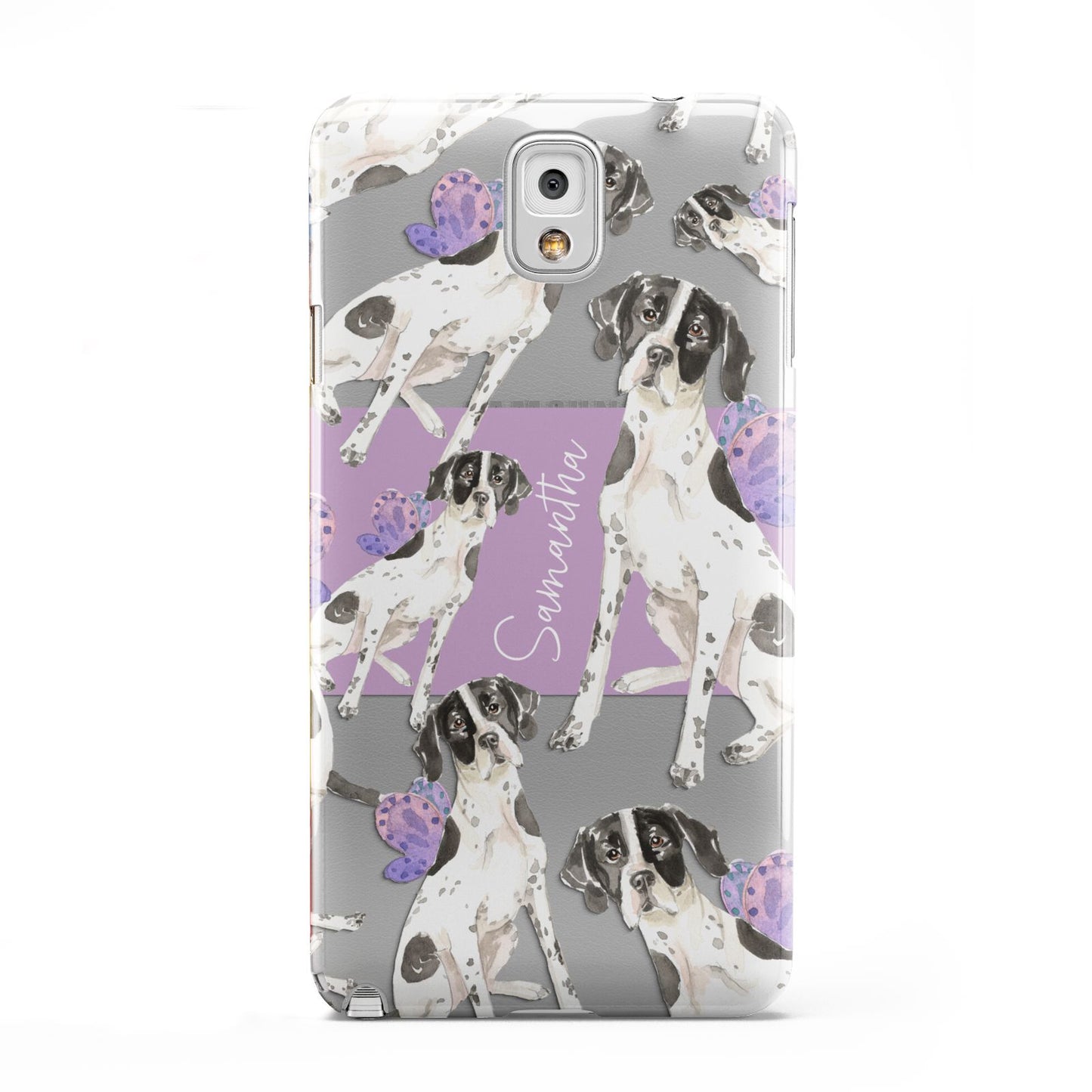 Personalised English Pointer Samsung Galaxy Note 3 Case