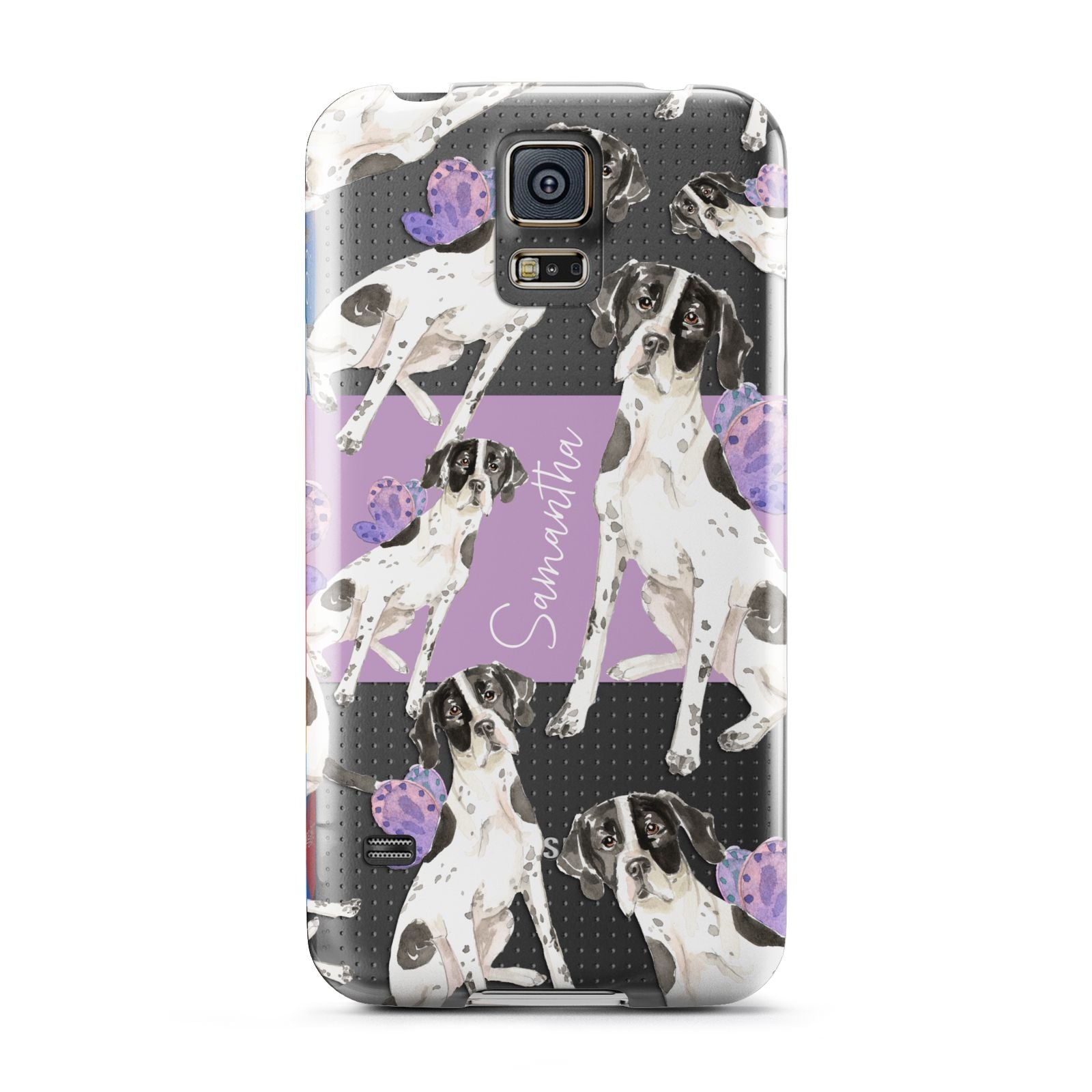 Personalised English Pointer Samsung Galaxy S5 Case