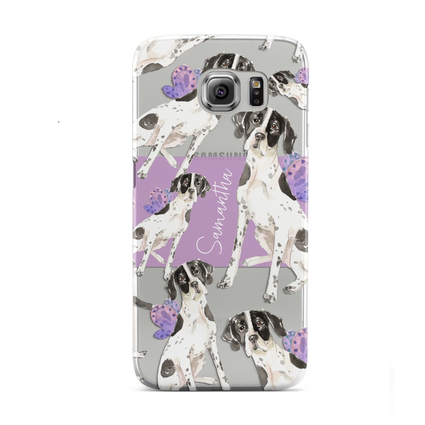 Personalised English Pointer Samsung Galaxy S6 Case