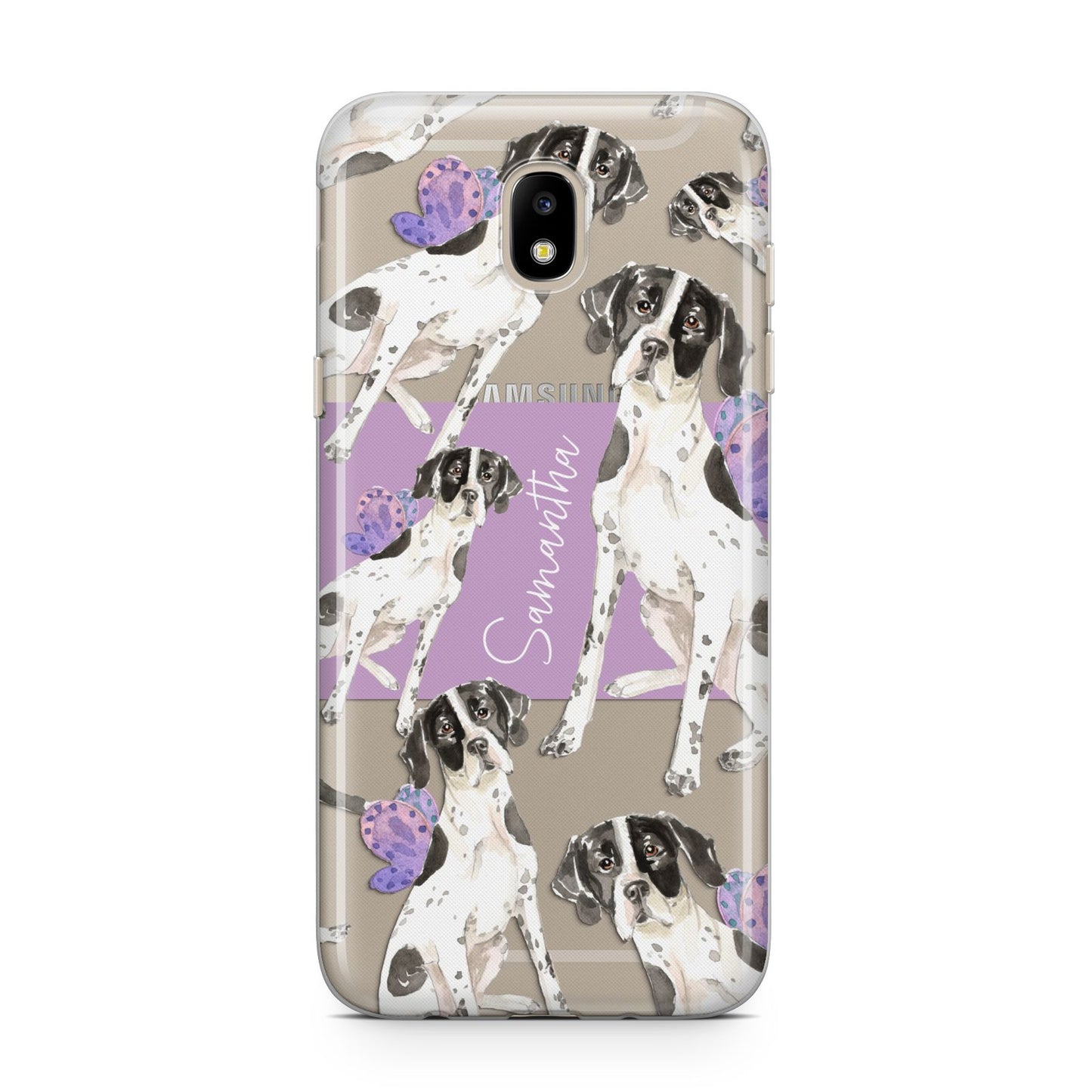 Personalised English Pointer Samsung J5 2017 Case