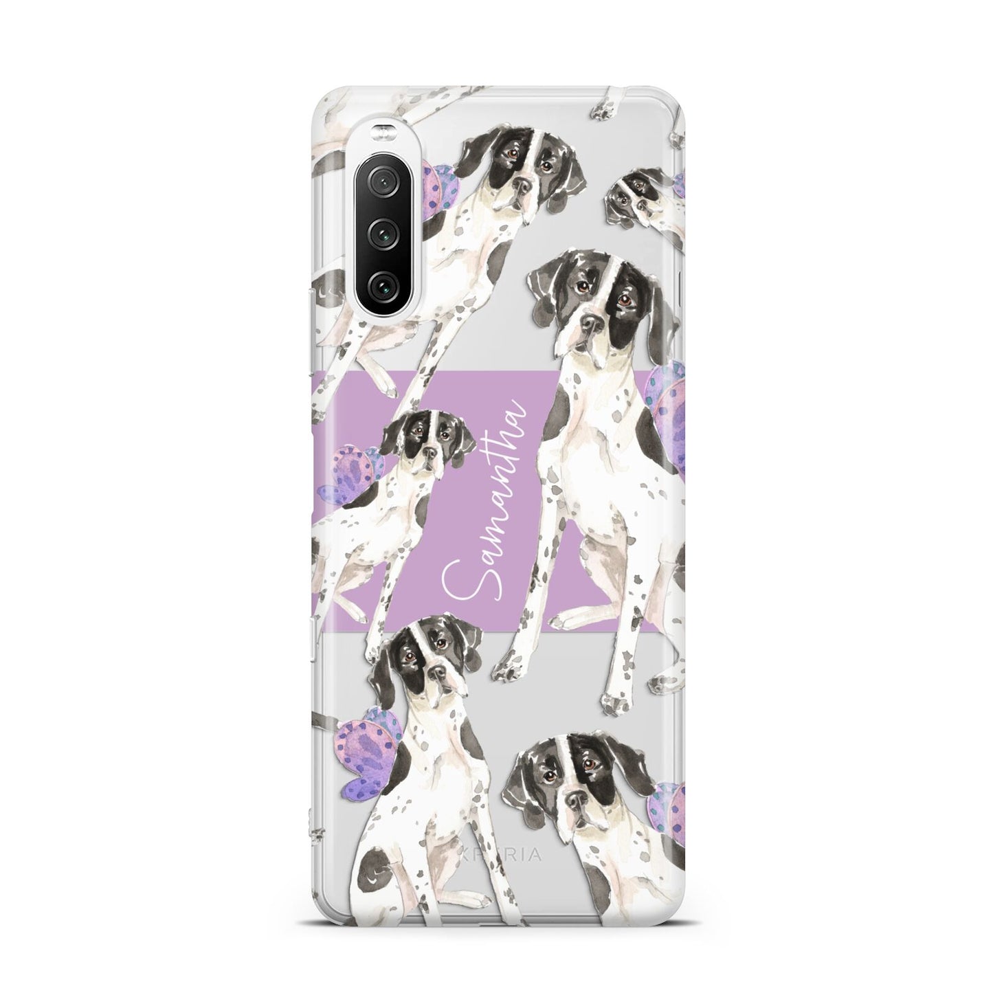 Personalised English Pointer Sony Xperia 10 III Case