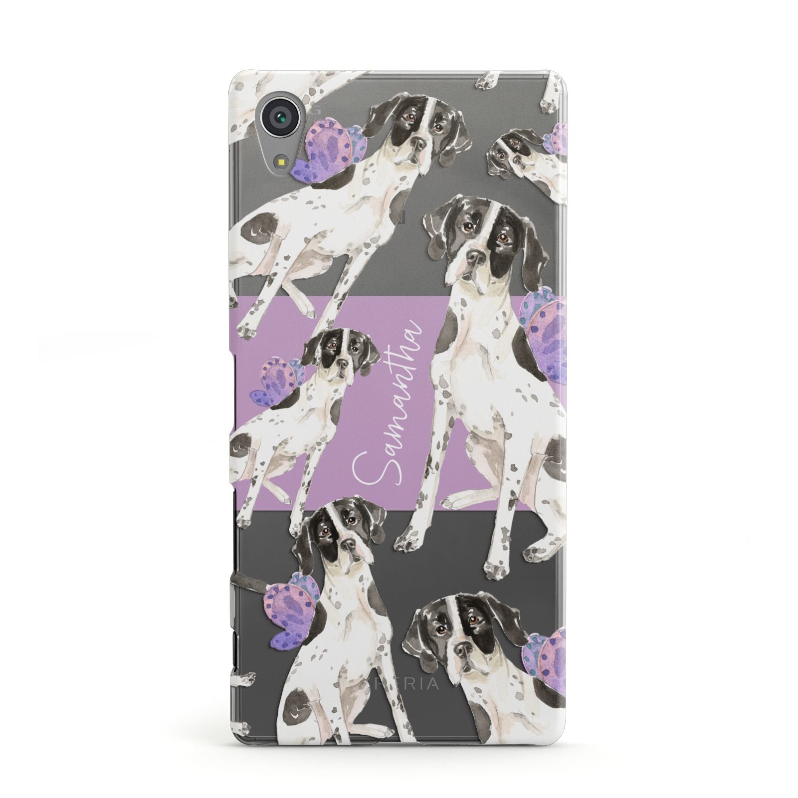 Personalised English Pointer Sony Xperia Case